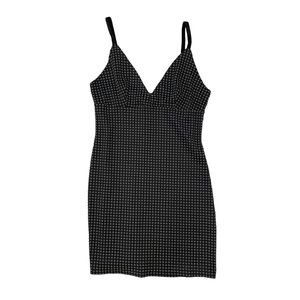 Vintage TRIPP NYC Daang Goodman Rare 3D PVC Square Dotted Dress Size Medium